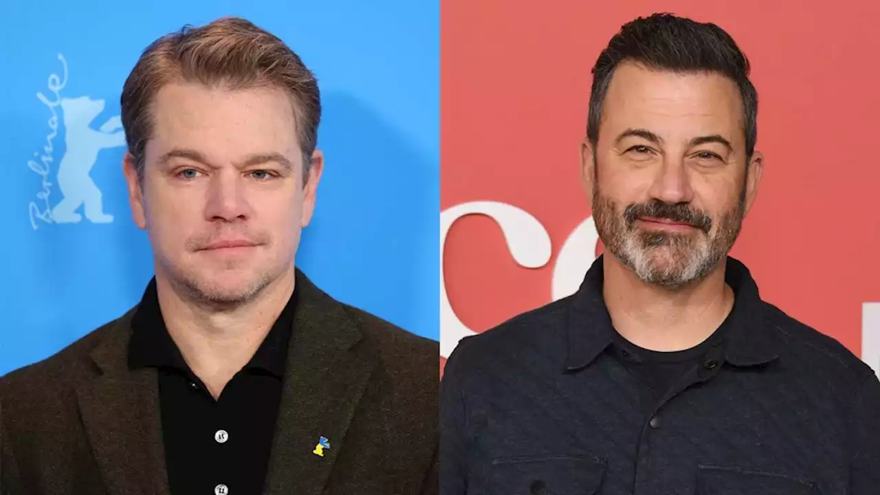 Matt Damon and Jimmy Kimmel Renew Long-Running Late Night Feud