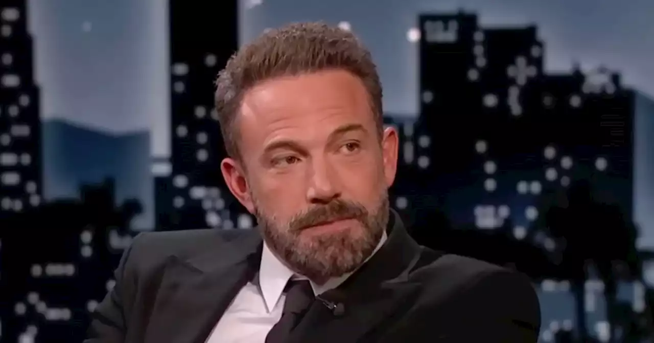 Watch Ben Affleck try to explain his 'unhappy-looking resting face'