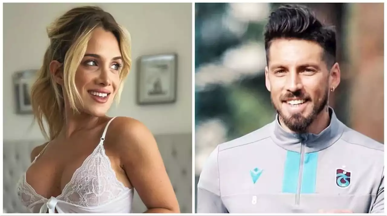 Camila Homs y José Sosa, futbolista de Estudiantes, a los besos en un boliche: las fotos del encuentro