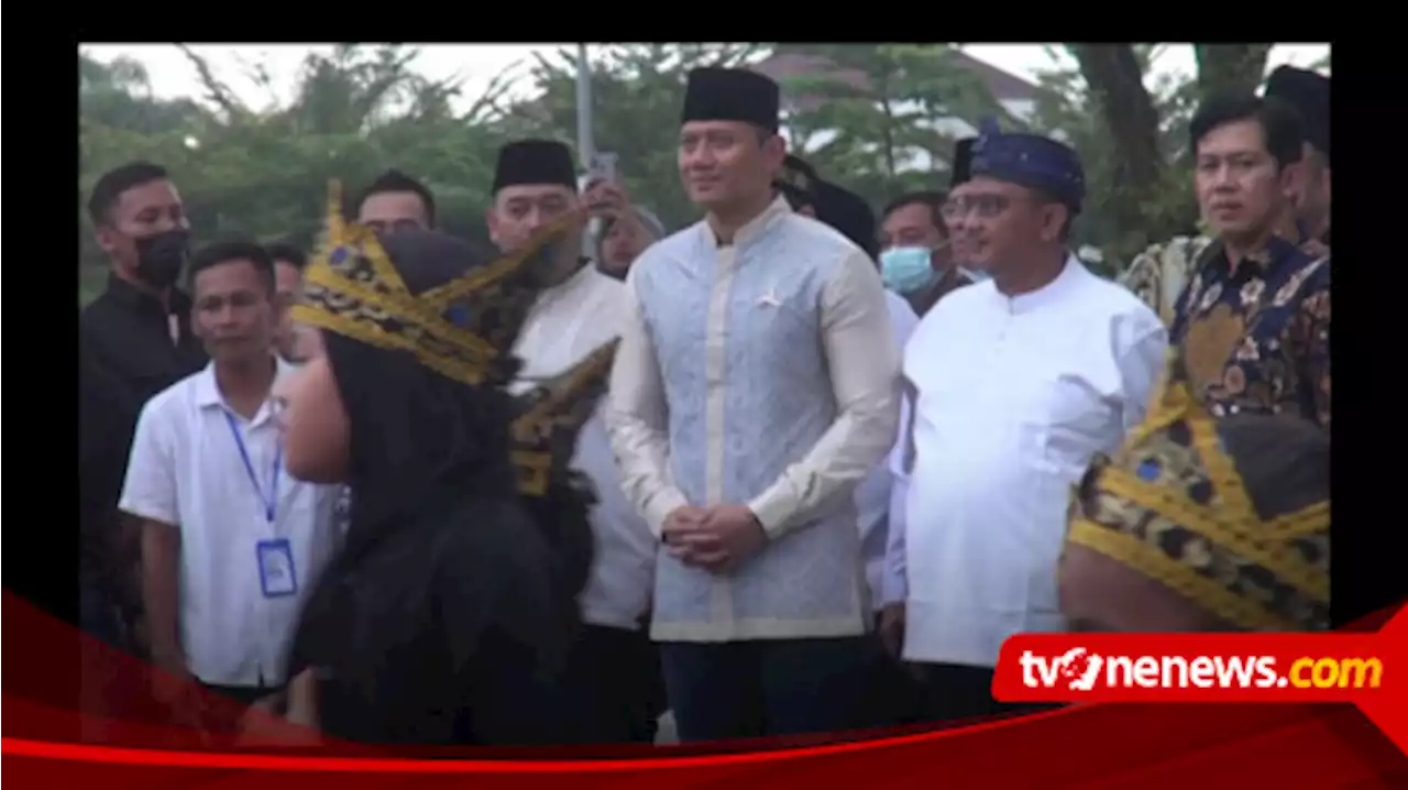 Safari Politik Ramadhan, AHY Ngabuburit di Alun-alun Sumedang