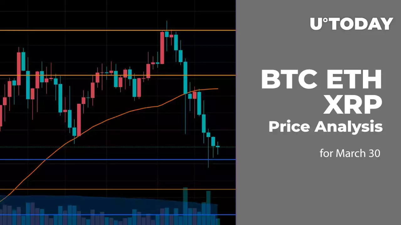 BTC, ETH and XRP Price Analysis for March 30