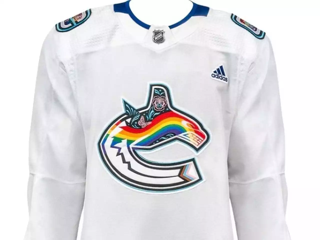 Canucks release 2023 Pride night warm-up jersey