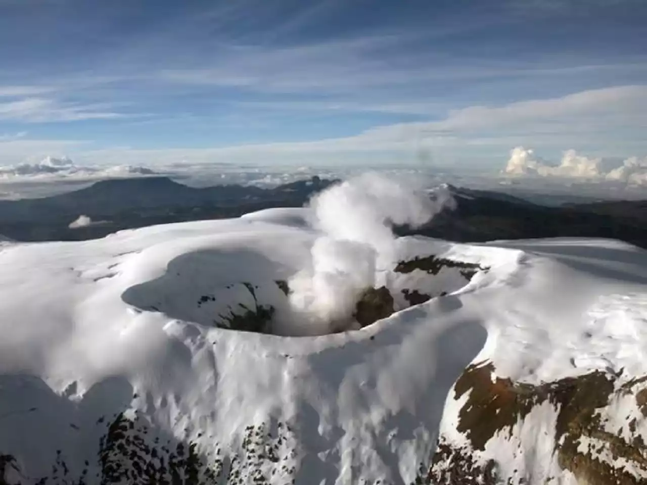 Más de 6.000 sismos se registraron en un día en el Volcán Nevado del Ruiz