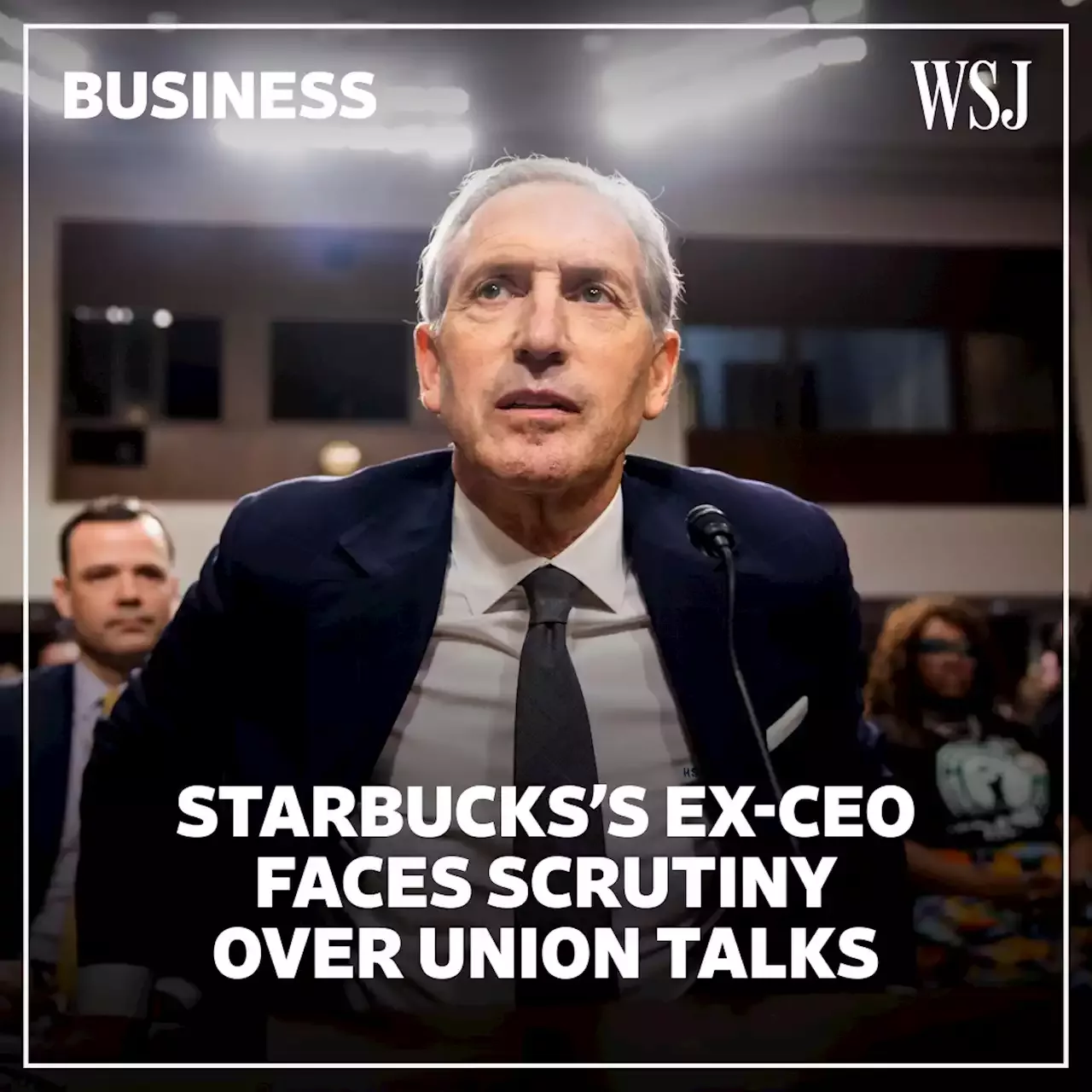 Starbucks’s Howard Schultz Faces Tough Questions from Bernie Sanders About Union Talks