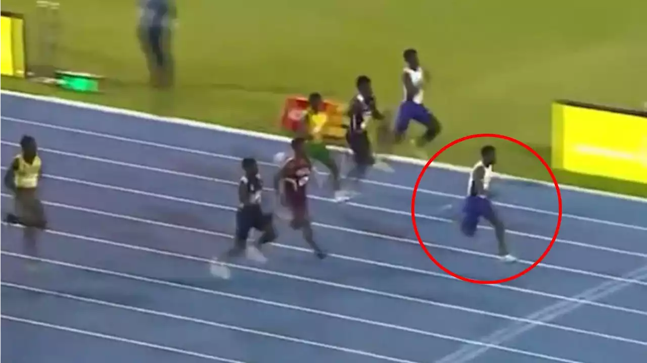 Teen sensation does what Usain Bolt never did