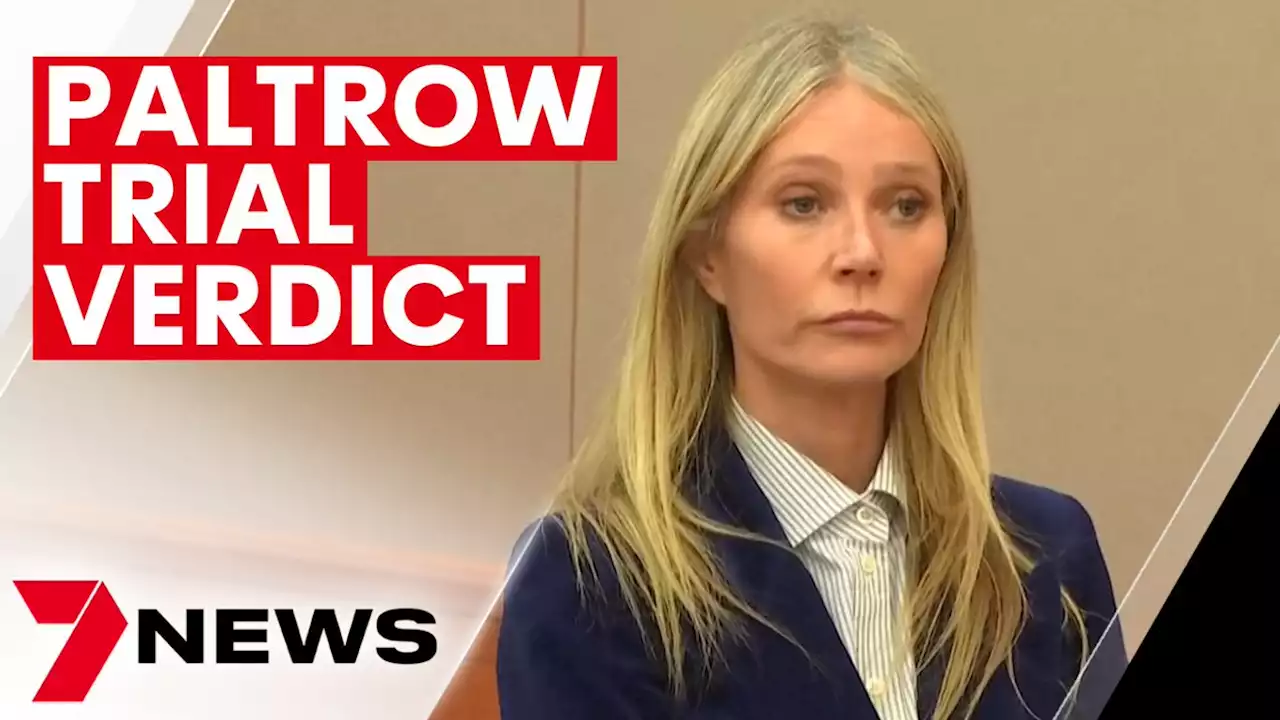 Actress Gwyneth Paltrow wins her court battle over ski collision | 7NEWS