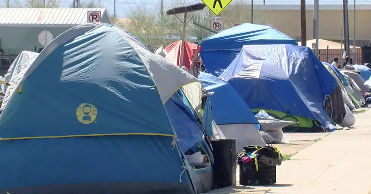 Arizona governor vetoes a bill to ban tents in public places