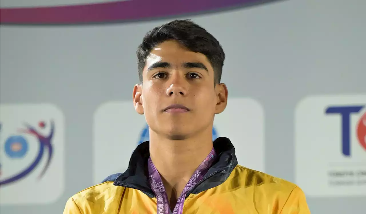 Ángel Barajas hace historia en el Mundial Juvenil de Gimnasia: medalla de plata para Colombia