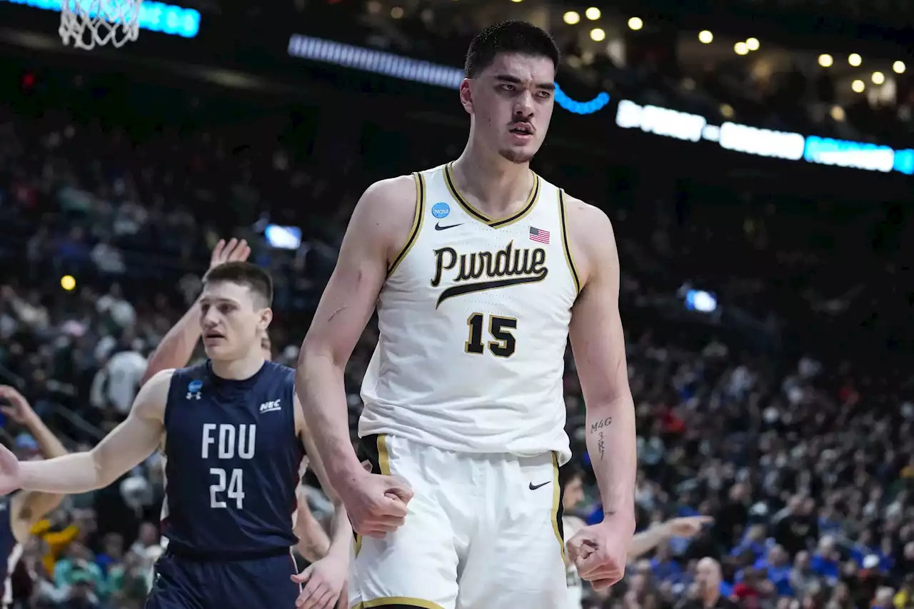 Purdue's Zach Edey named AP men's player of the year