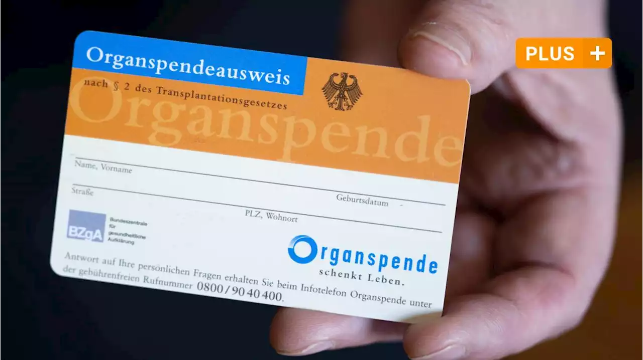 'Das jetzige Gesetz zur Organspende ist auf der ganzen Linie gescheitert'