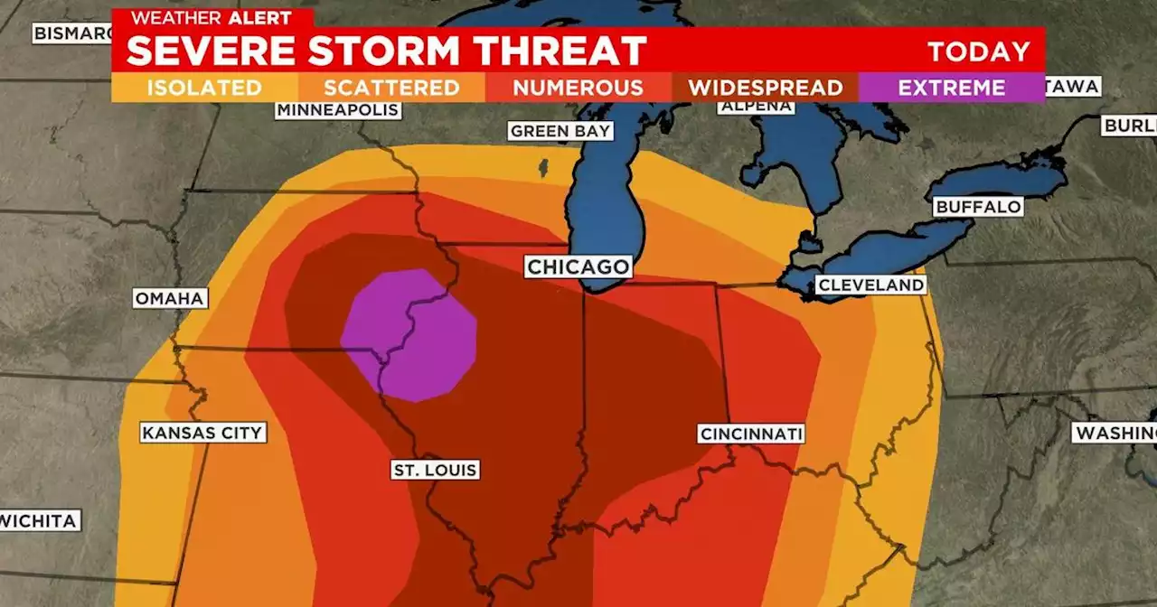 Chicago Weather Alert: Tracking severe weather Friday