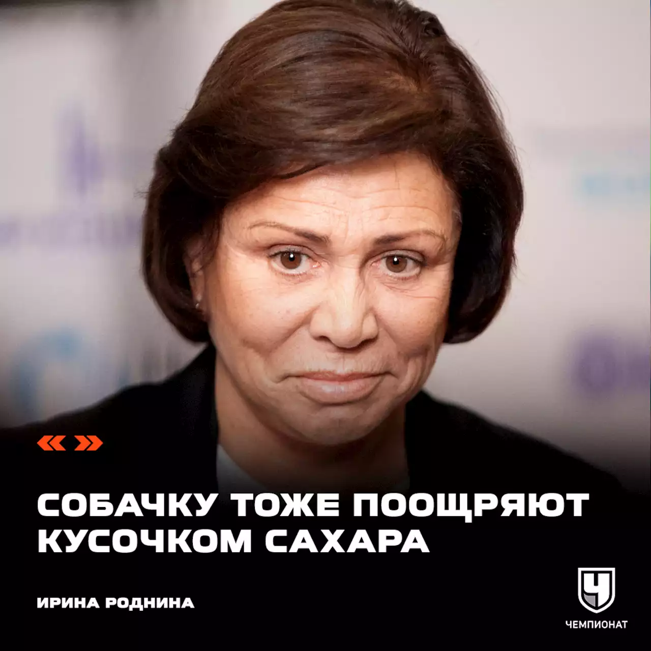 «Собачку тоже поощряют кусочком сахара». Роднина высказалась о пиве на стадионах