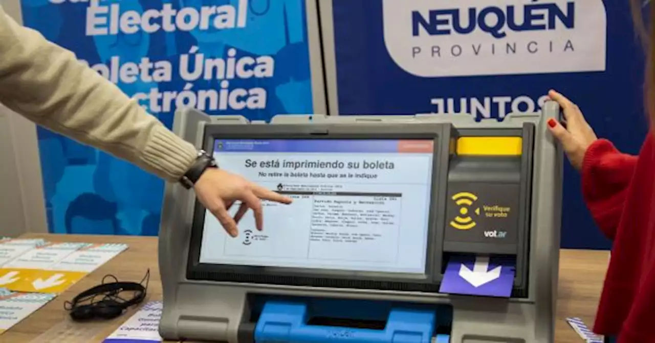 Elecciones 2023: c�mo usar el simulador de voto en Neuqu�n