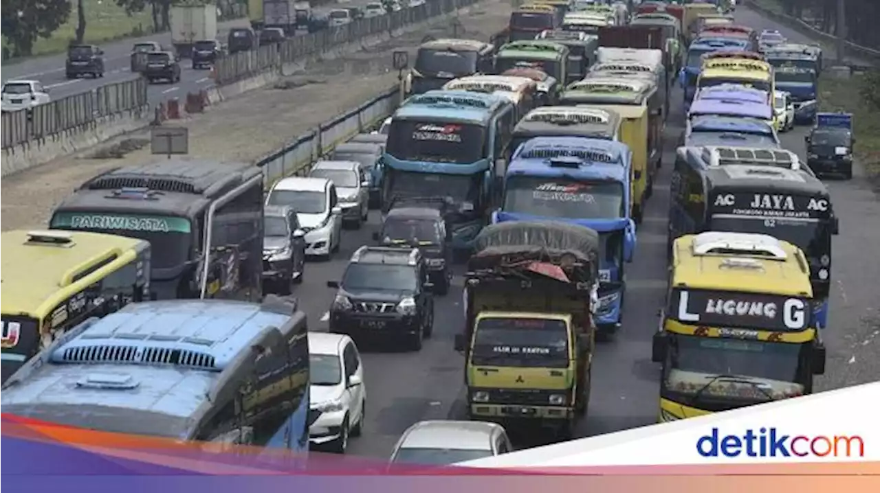 Titik-titik Macet di Tol Arah Jakarta Pagi Ini