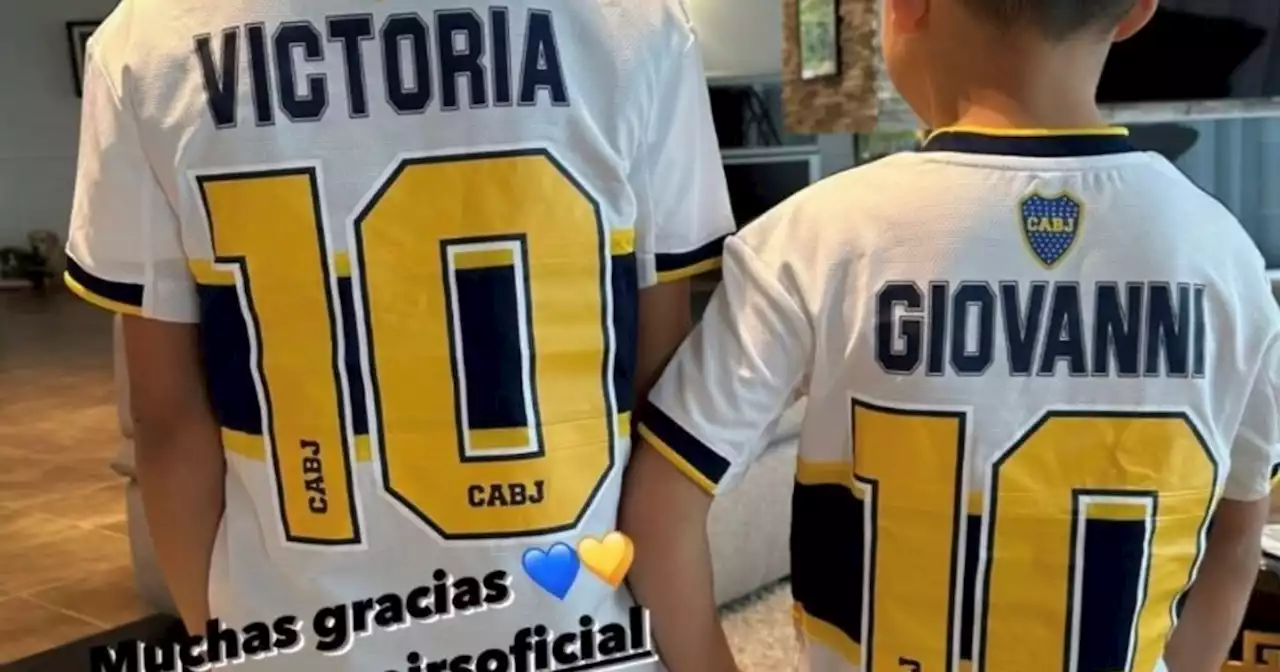 El regalo de Boca a los hijos de Leandro Paredes