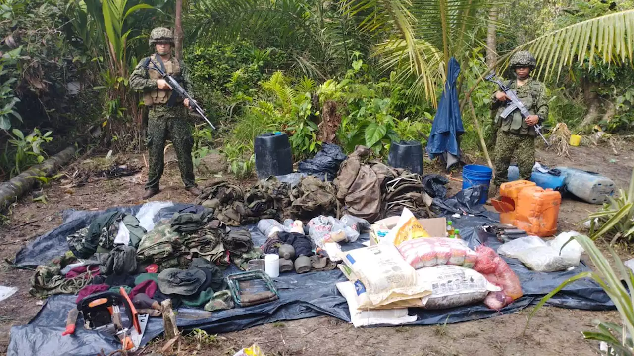 Golpe al Clan del Golfo: desmantelan presunto campamento en Chocó