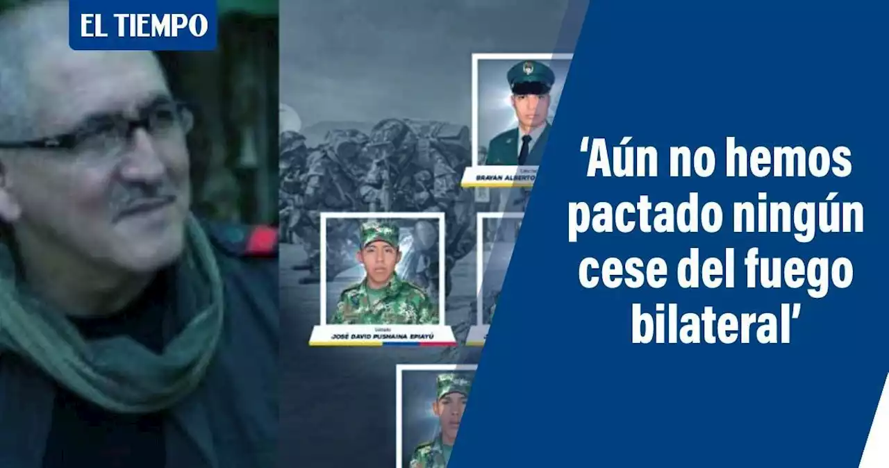 'Eln tiene el derecho de responder ataques': guerrilla sobre muerte de militares