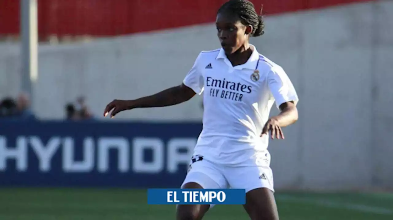 Linda Caicedo celebra: vea su nuevo gol con el Real Madrid femenino