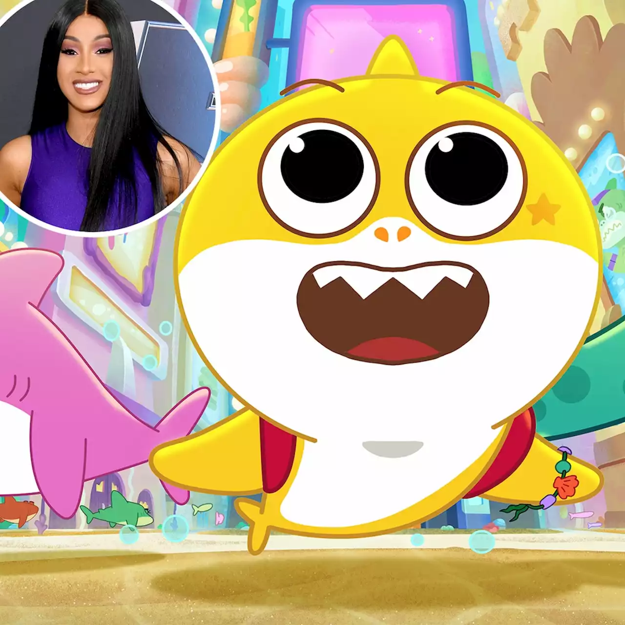 Cardi B and Her Entire Family Have Joined the Cast of the Baby Shark Movie - E! Online