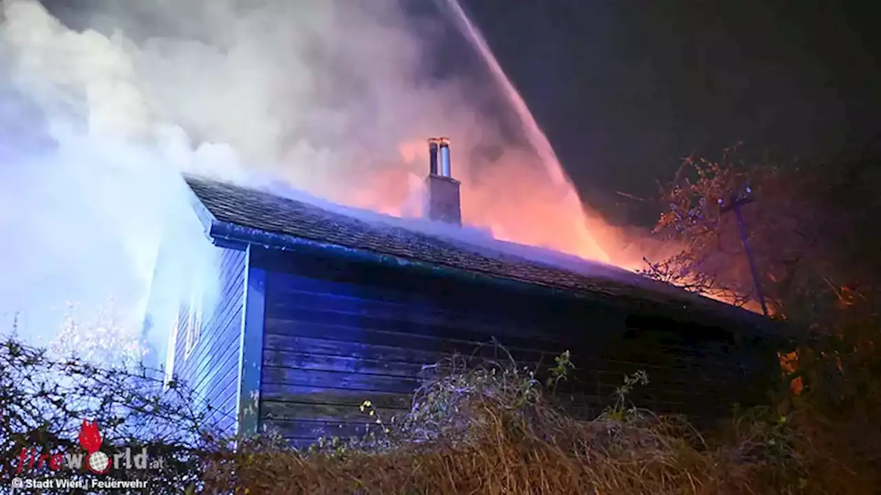 Wien: Ausgedehnter Brand an leerstehendem Wohnhaus im 2. Bezirk