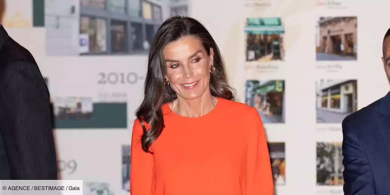 PHOTO – Letizia d’Espagne fait sensation dans un ensemble vitaminé signé Zara - Gala