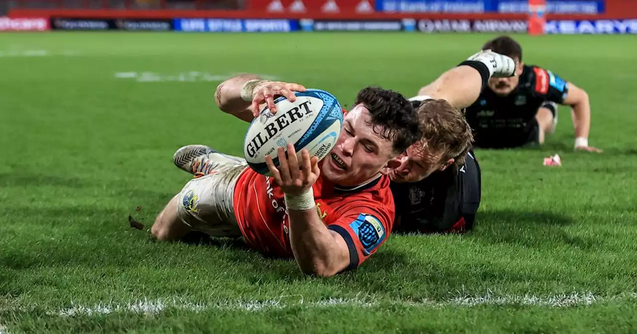 Calvin Nash flourishing in Munster’s more high-tempo, ball-in-hand game