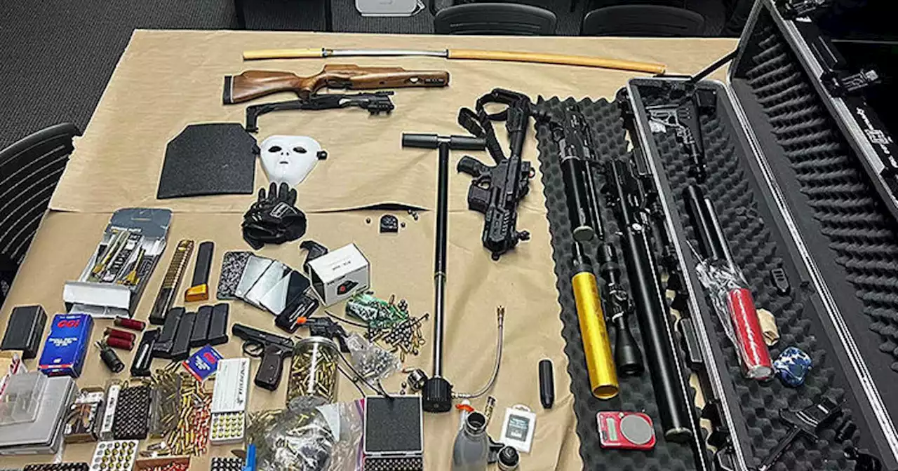 San Leandro man arrested in Mill Valley with weapons cache, booby trap device