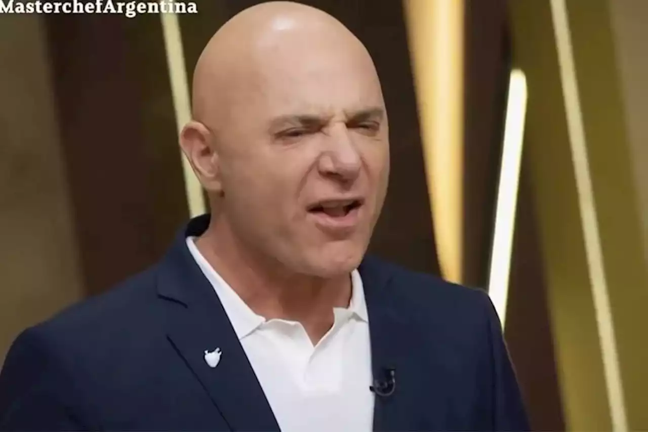 Germán Martitegui probó un plato, le repugnó y condenó a la participante de MasterChef