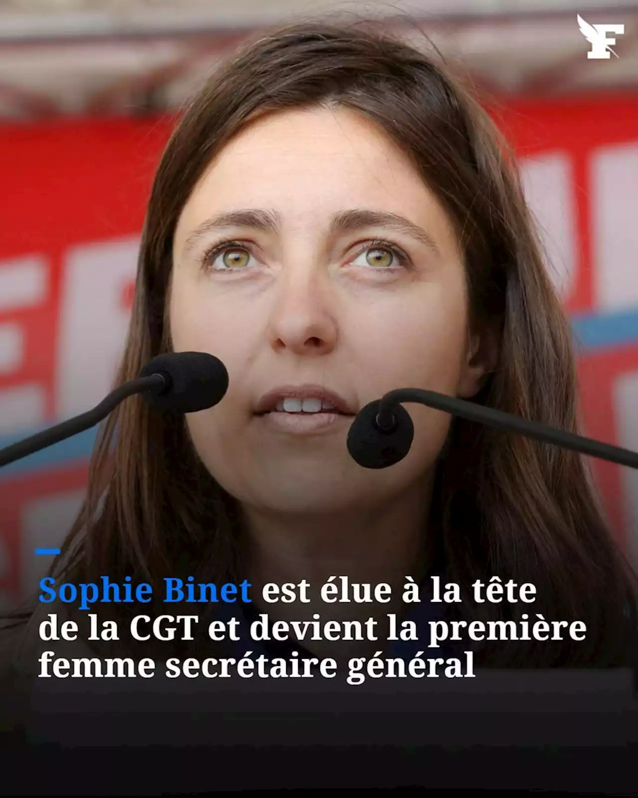 Sophie Binet crée la surprise et devient la première femme élue à la tête de la CGT