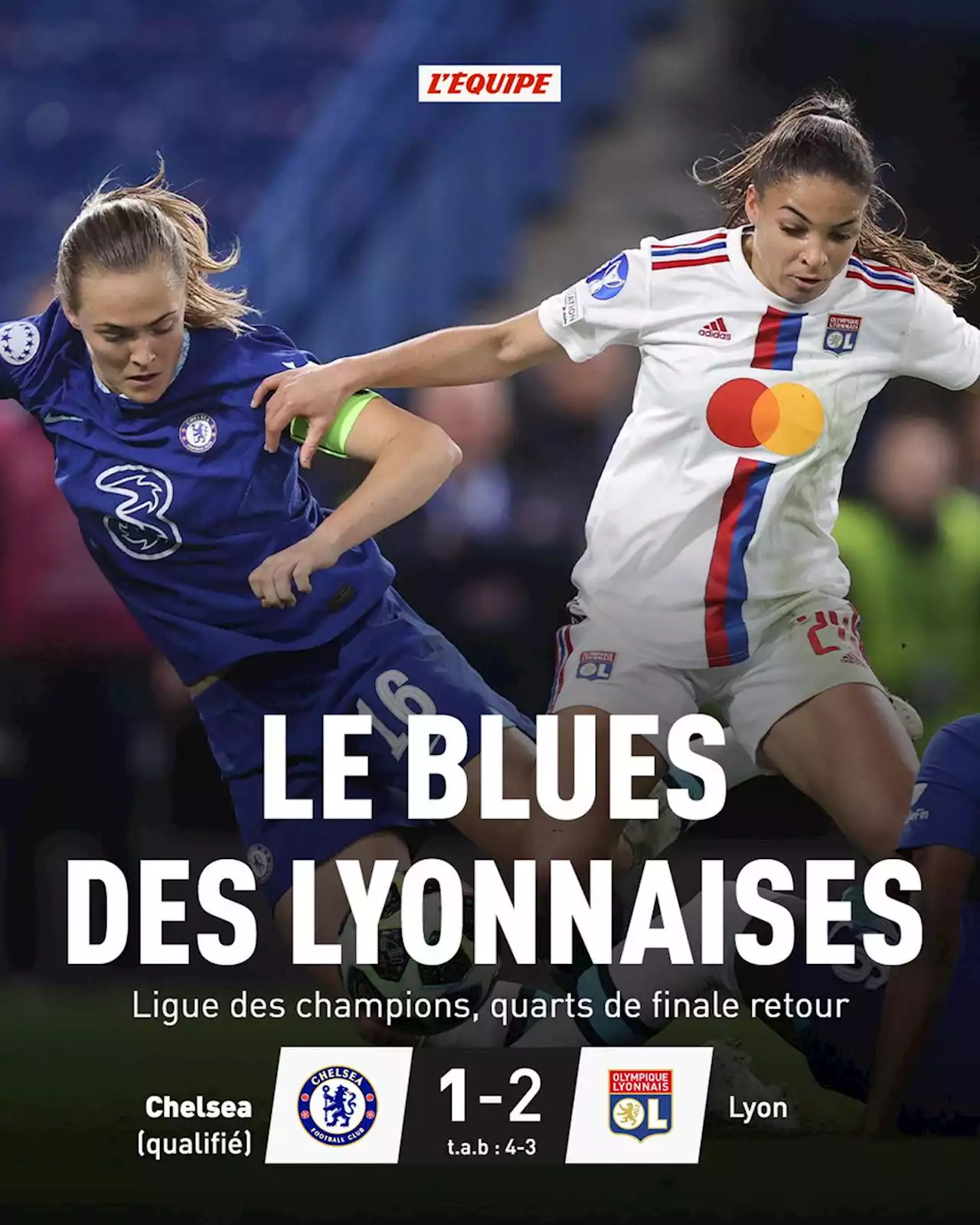 Chelsea (F) 1-2 Lyon (F), Ligue des champions (F)résumé du match (30/03/2023)