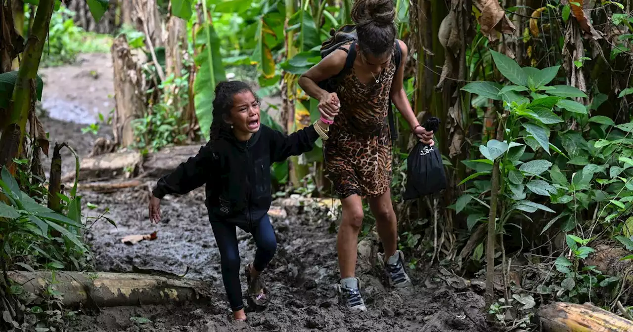 Panama: un nombre record d'enfants traversent la dangereuse jungle du Darien