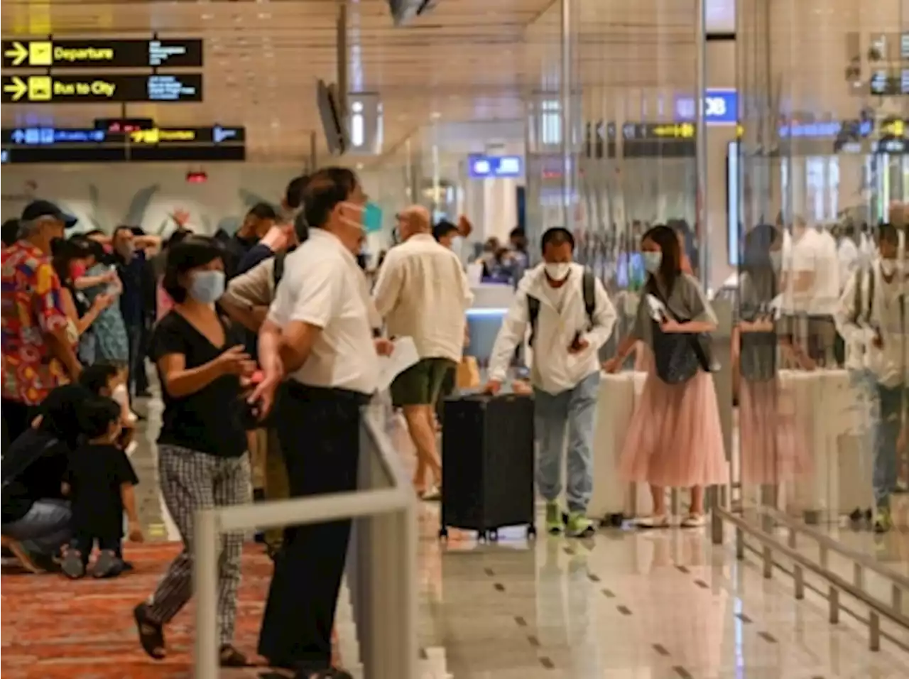 Rare delays at Singapore airport due to immigration system issues