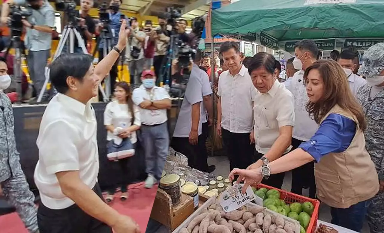 Marcos brings 'Kadiwa' to Bataan, distributes aid to Limay residents