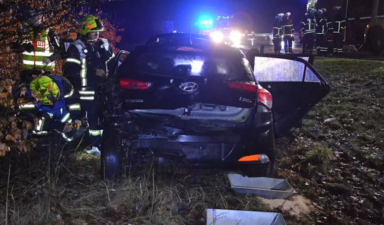 Schwerer Suff-Unfall auf A1: Verletzte kaum ansprechbar