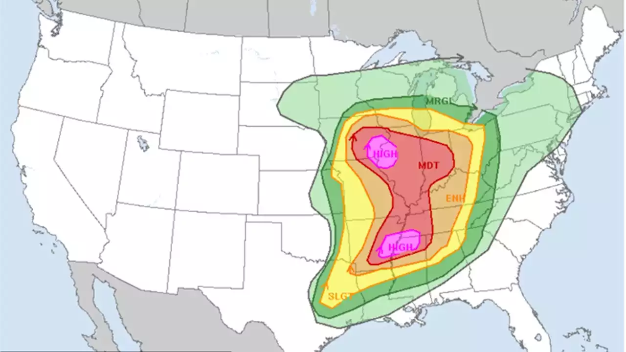 Severe Weather Threat Upgraded for Parts of Chicago Area as 'Significant' Systems Near