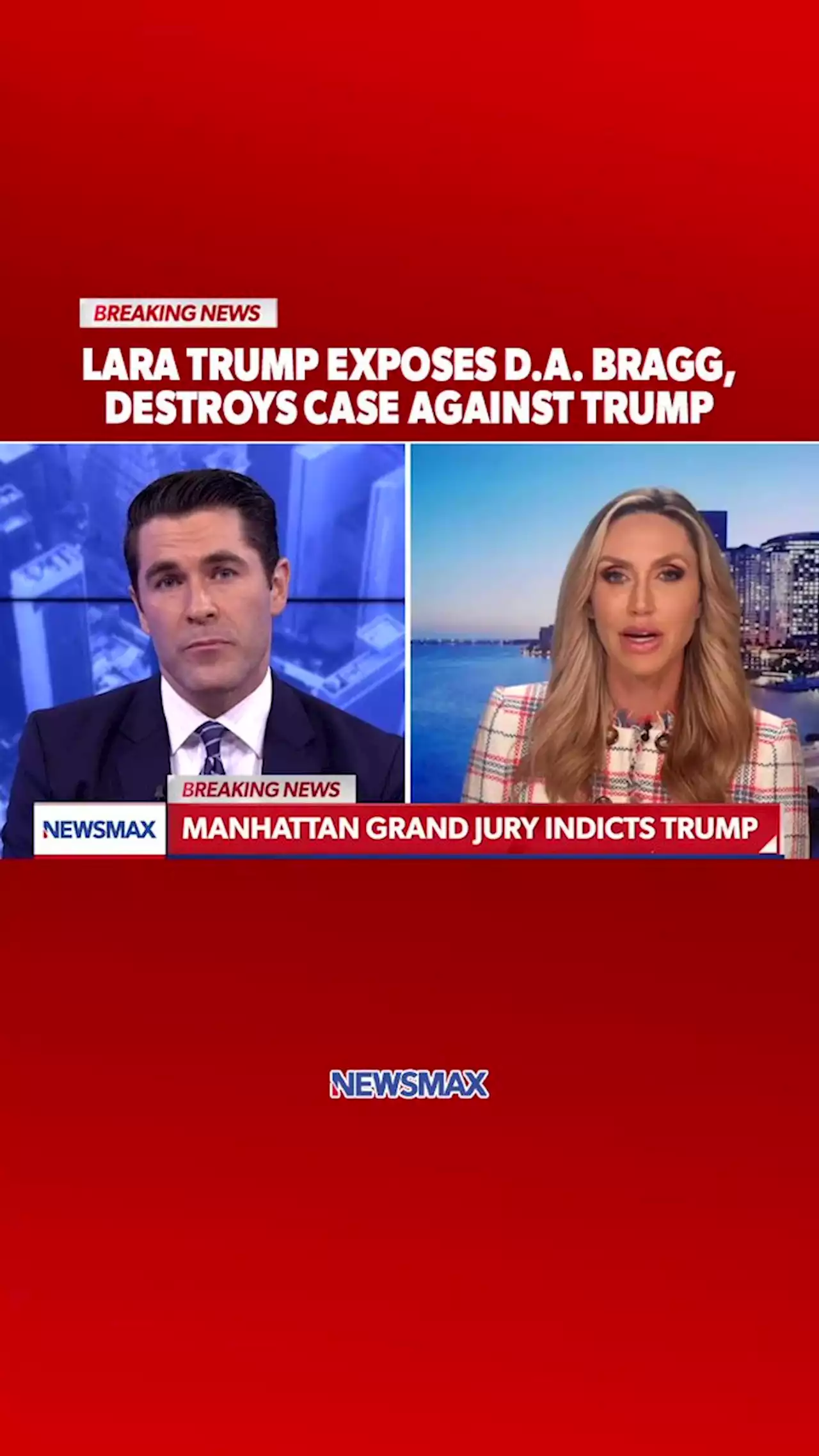 'They're terrified': Lara Trump destroys case against Trump after indictment announcement