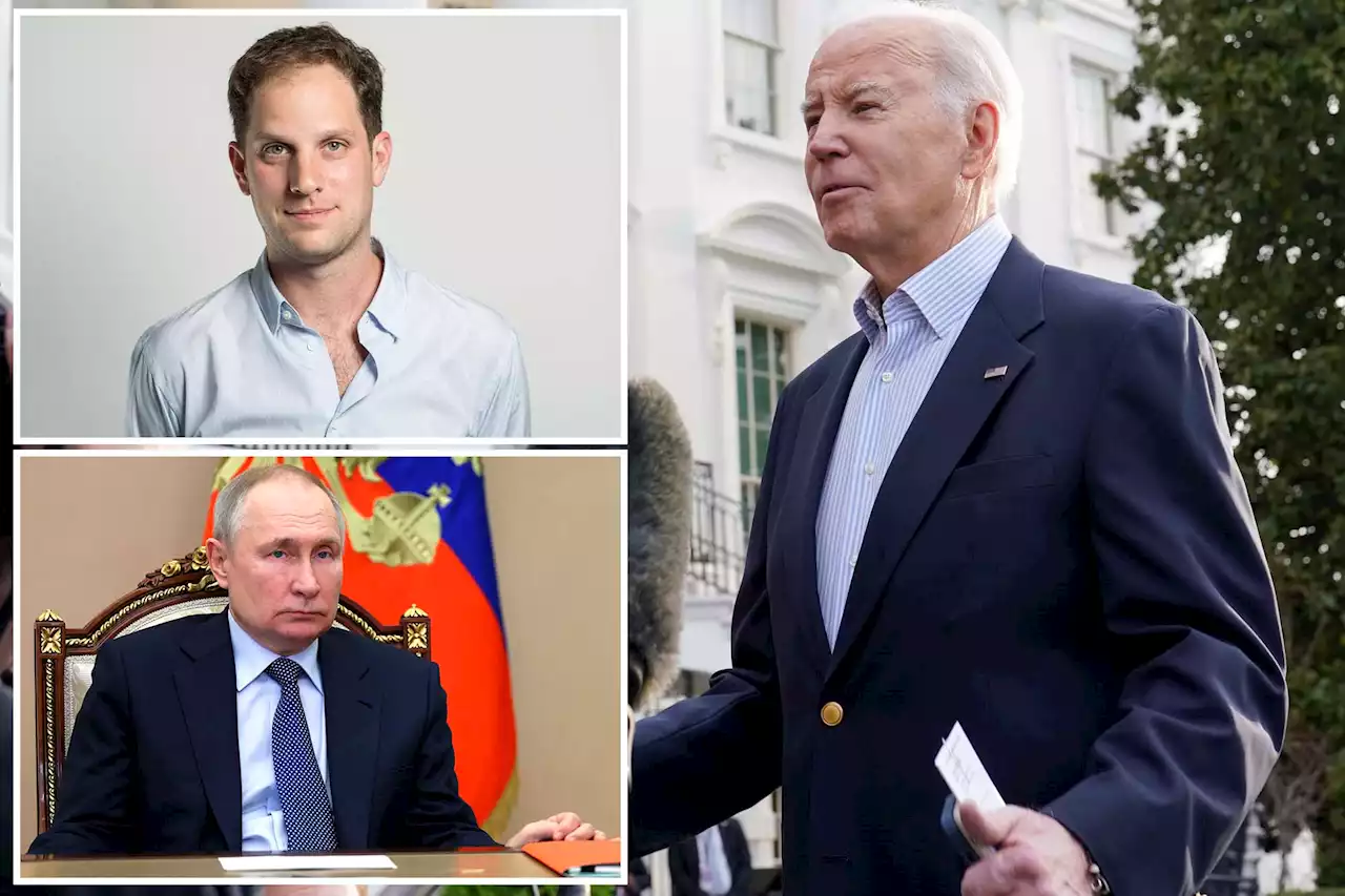 Biden tells Russia after reporter Evan Gershkovich detained: ‘Let him go’