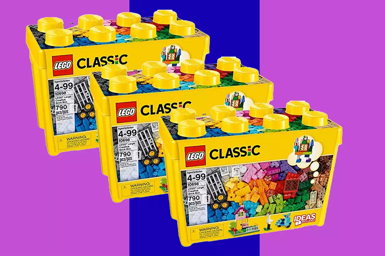 Pick up this 790-Piece LEGO Brick Box for over 40% off today on Amazon