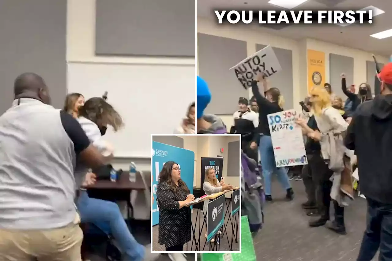 Protesters shouting ‘f–k pro-life’ shut down anti-abortion event at Virginia college