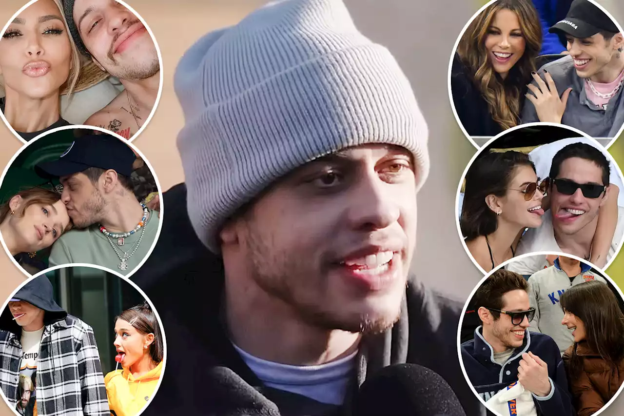 Pete Davidson defends dating roster, claims 12 people in 10 years isn’t ‘crazy’