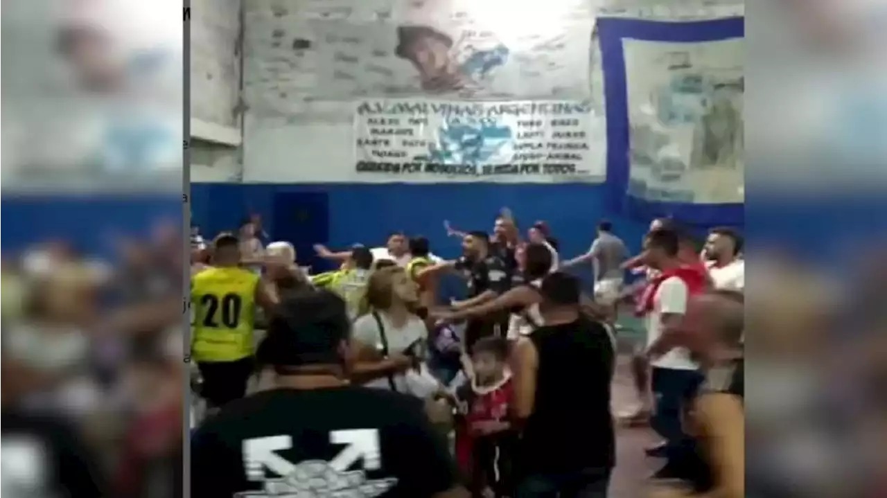 Batalla campal en un campeonato de fútbol infantil en La Matanza: un niño herido