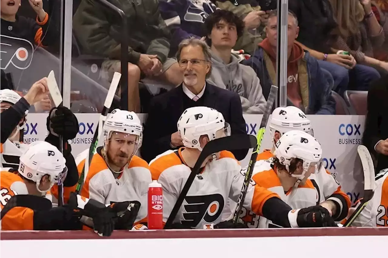 Flyers coach John Tortorella will not be behind bench for game against Ottawa Senators