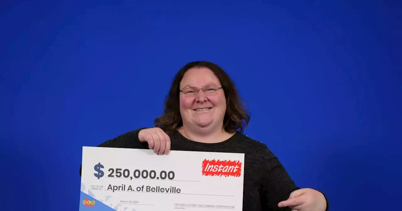 Belleville resident wins big