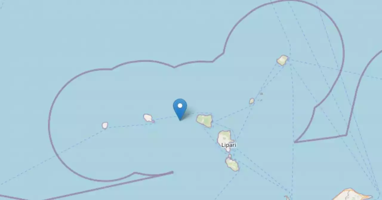 Terremoto 3.5 al largo delle Eolie, non si registrano danni a persone o cose