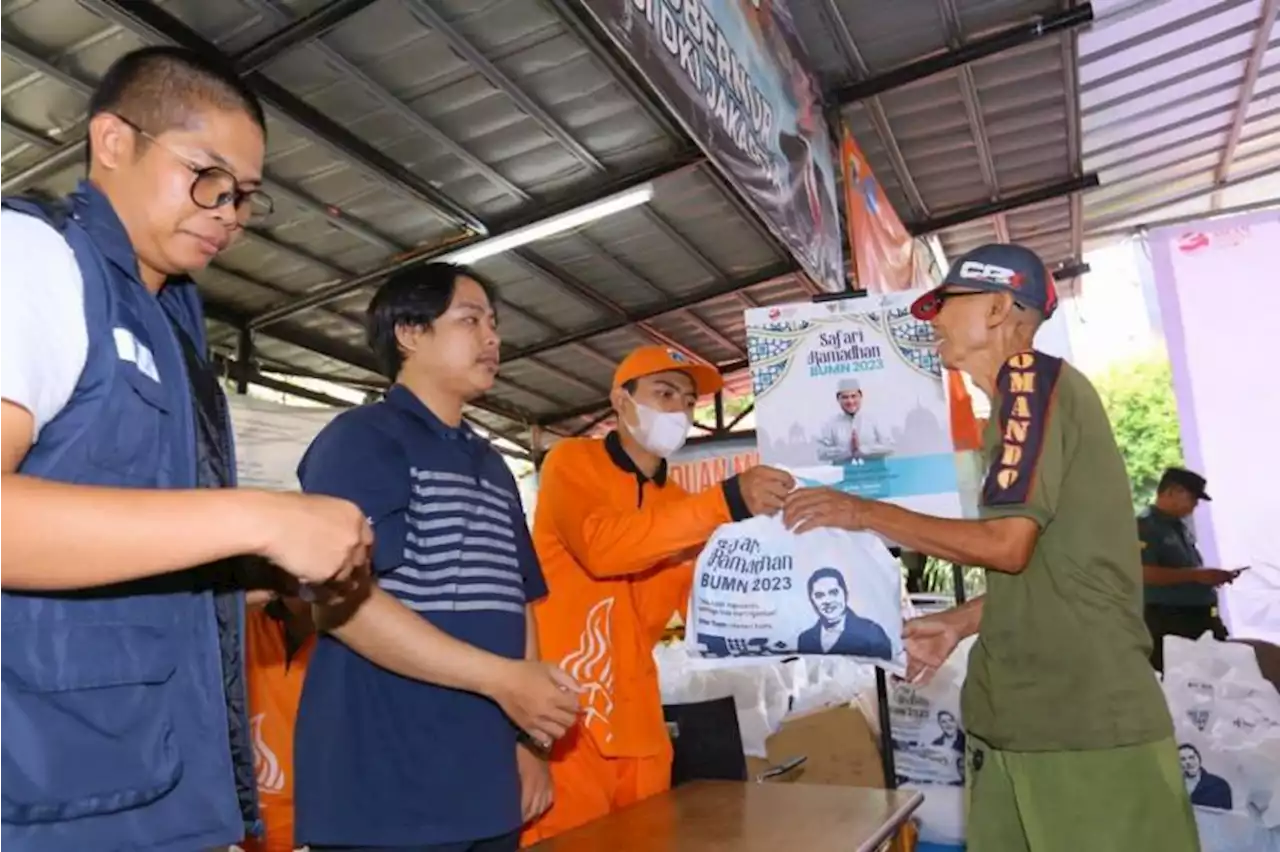 Safari Ramadhan 2023, Kementerian BUMN dan PGN Gelar Pasar Murah |Republika Online