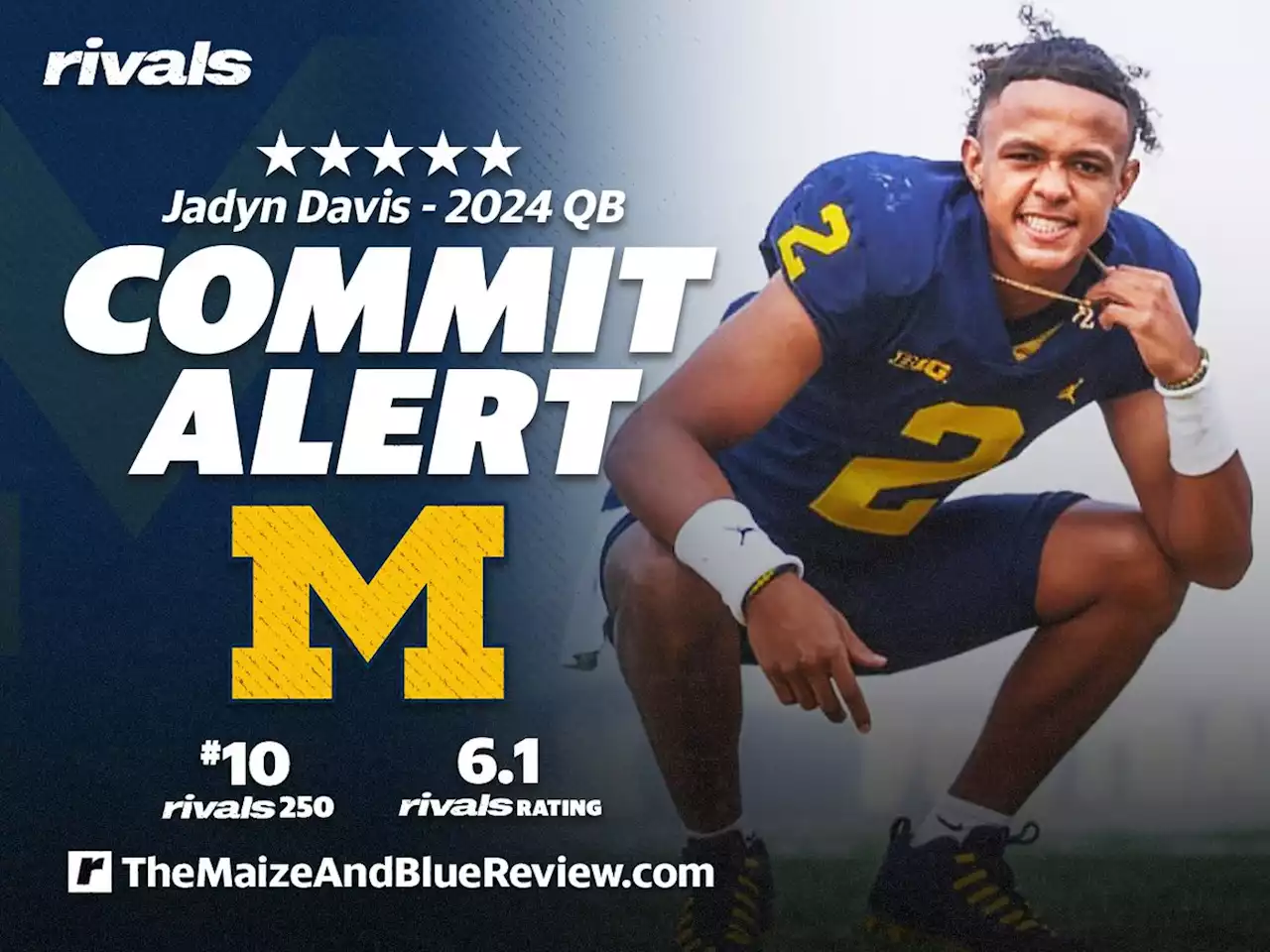 Rivals.com - Five-star QB Jadyn Davis breaks down his commitment to Michigan