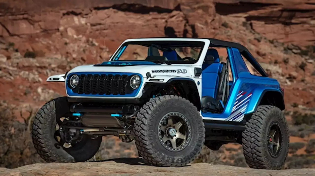 Jeep Just Unveiled an All-Electric Wrangler and a Retro Cherokee Restomod