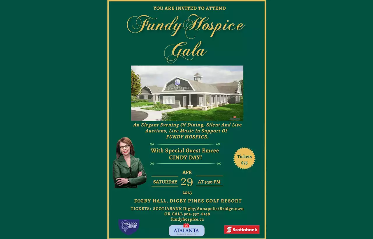 Scotiabank and MacLeod Group named sponsors of 2023 Fundy Hospice Gala | SaltWire