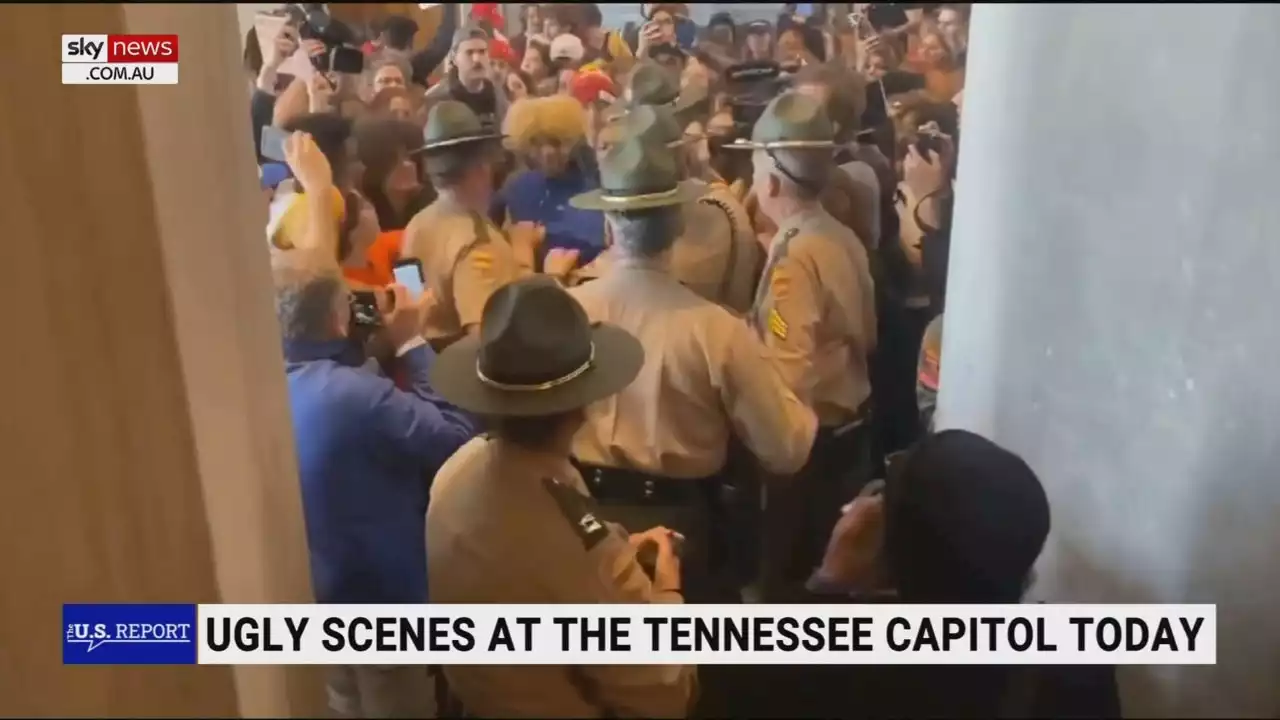 Comparisons made with storming of Tennessee State Capitol