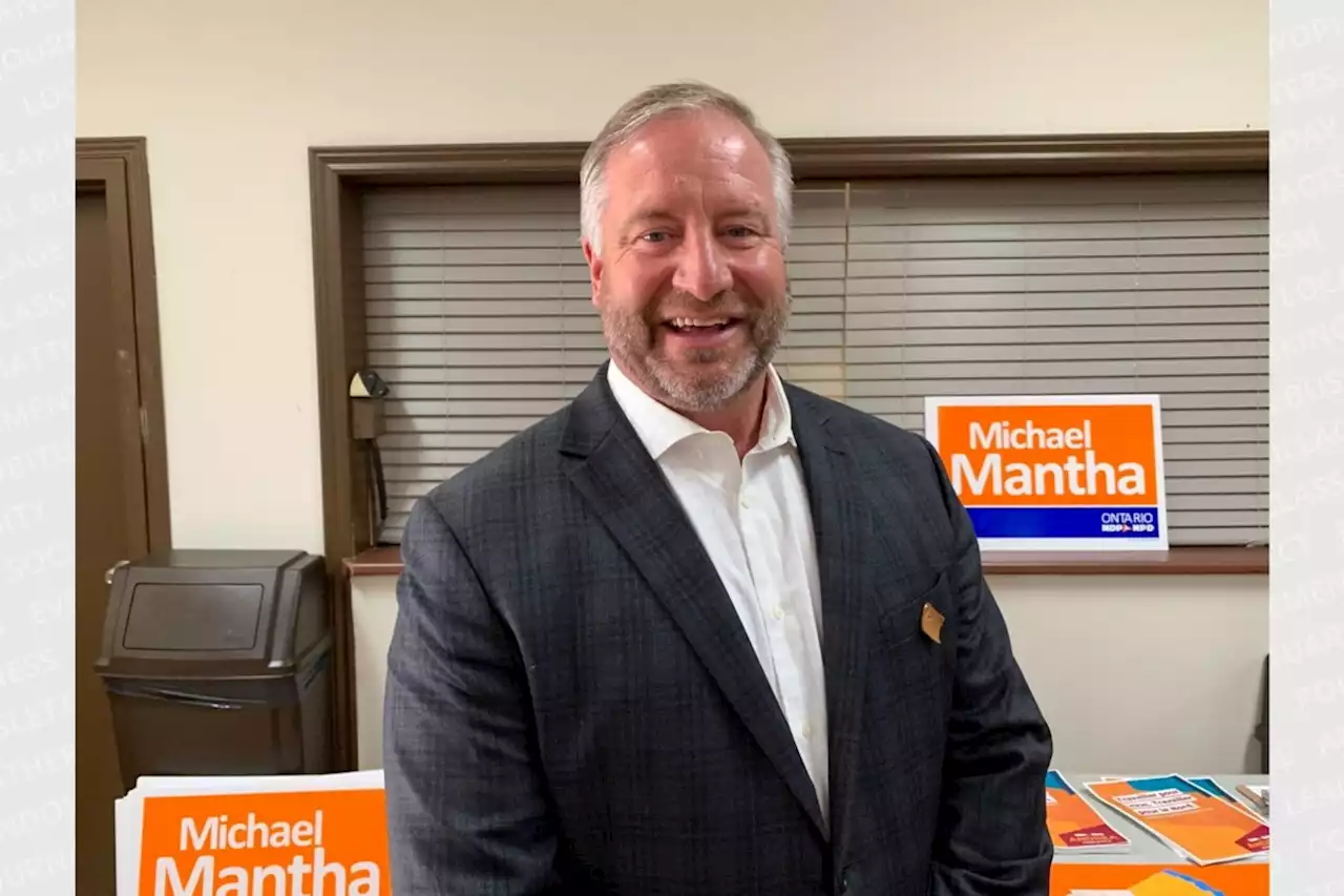 Michael Mantha, MPP for Algoma—Manitoulin, on personal leave